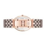 Anne Klein Quartz Analog Brown Dial Rose Gold With Brown Ceramic Strap Watch For Women-AK3996RGTP