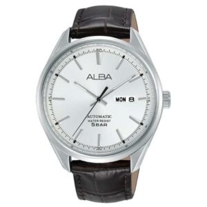 Alba AL4145X1 42mm Men Silver white  Watch