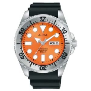Alba AL4497X1 Fiery Orange Mechanical Men's Watch