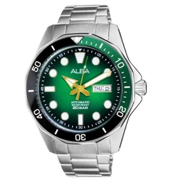Alba 43 mm Y676 Green Watch AL4537X1