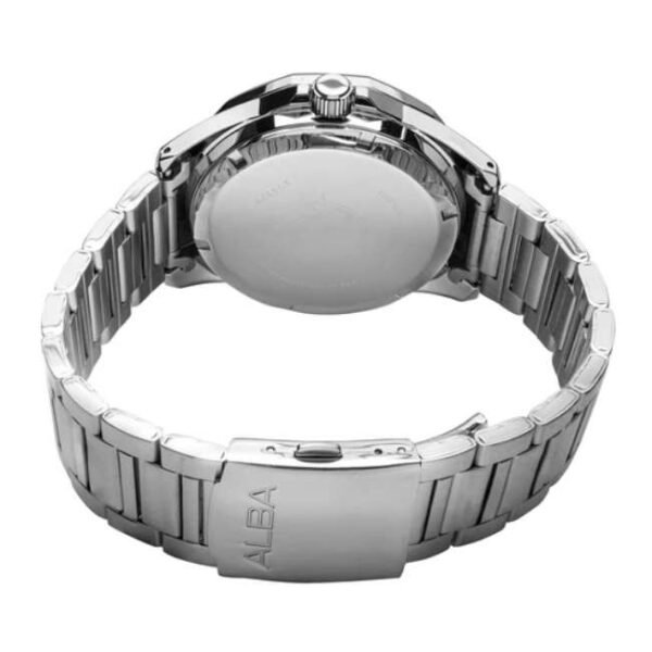 Alba 43 mm Automatic Orange and Black Watch AL4547X1