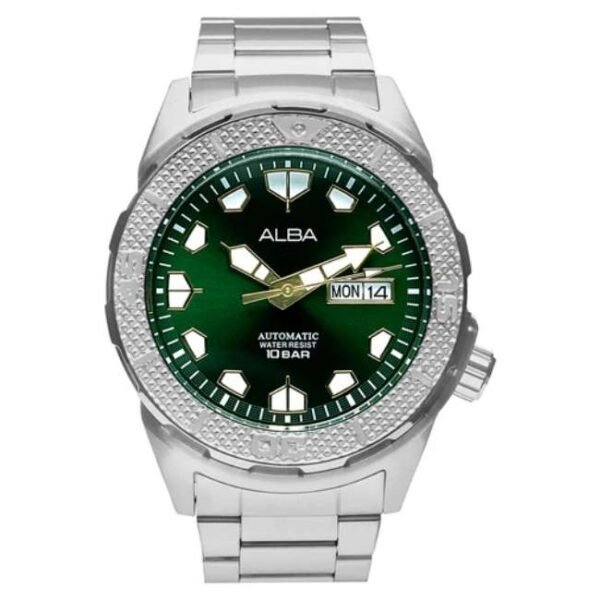 Alba 43 mm Automatic Green Watch AL4557X1
