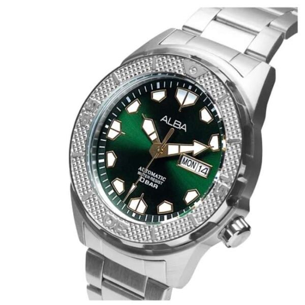 Alba 43 mm Automatic Green Watch AL4557X1
