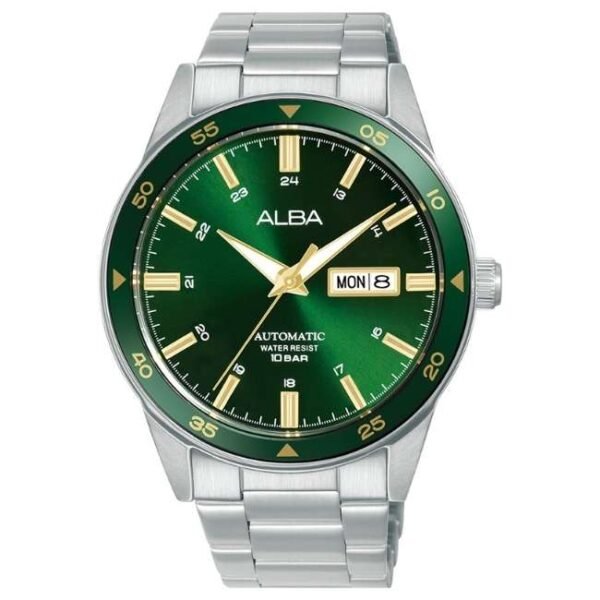 Alba 43 mm Automatic Green Watch AL4589X1