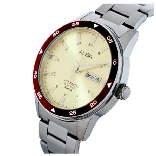 Alba 43 mm Automatic Yellow Watch AL4597X1