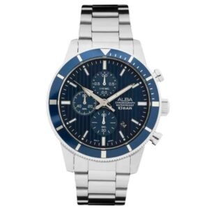 Alba 45 mm VD57 Blue  Watch AM3955X1