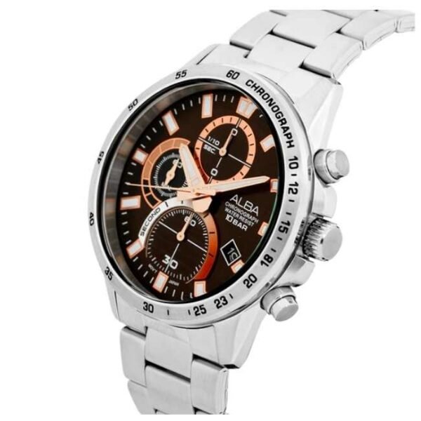 Alba 43 mm VD57 Brown Watch AM3967X1