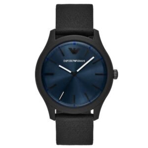 Emporio Armani Three-Hand Black #tide ocean material® Watch-AR11617