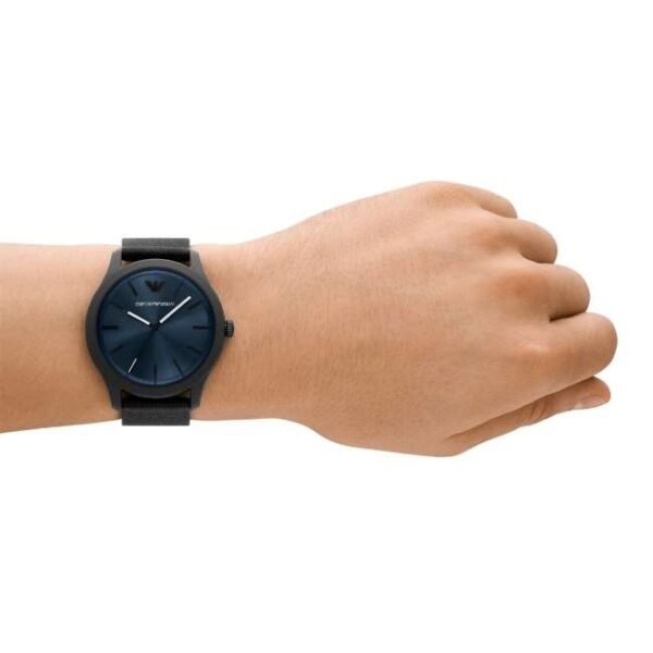 Emporio Armani Three-Hand Black #tide ocean material® Watch-AR11617
