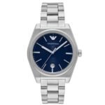 Emporio Armani Three-Hand Date Stainless Steel Watch-AR11620