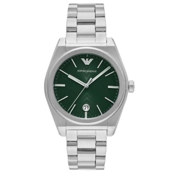 Emporio Armani Three-Hand Date Stainless Steel Watch-AR11621