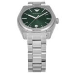 Emporio Armani Three-Hand Date Stainless Steel Watch-AR11621
