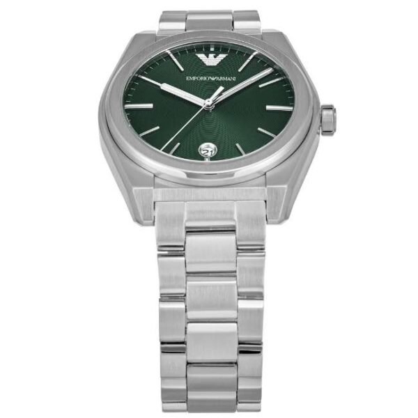 Emporio Armani Three-Hand Date Stainless Steel Watch-AR11621