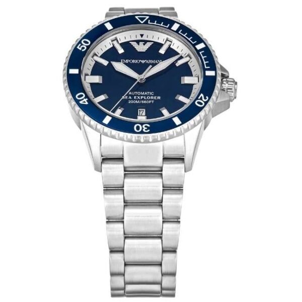 Emporio Armani Sea Explorer Automatic Stainless Steel Watch-AR60079