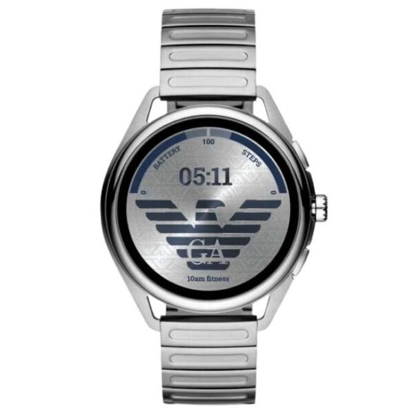 Emporio Armani connected Matteo Silver Dial Watch for Men-ART5006