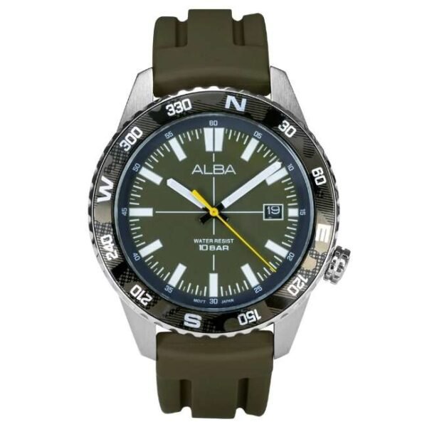 Alba Watch With Rotating Bezel- AS9Q21X1