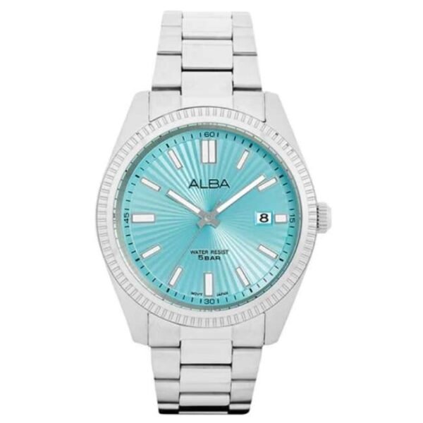 Alba Pale Turquoise Blue Watch - AS9S71X1