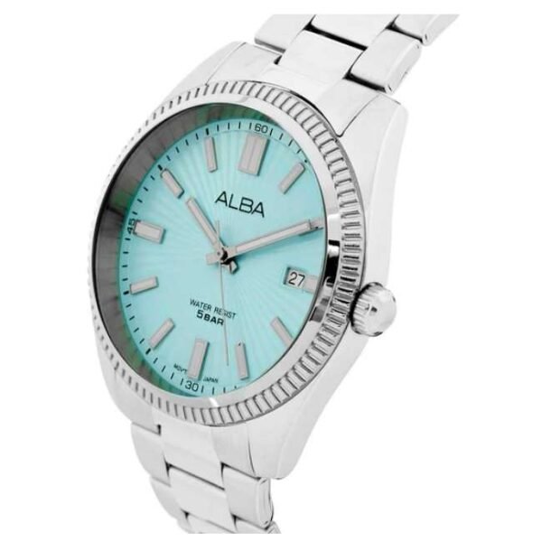 Alba Pale Turquoise Blue Watch - AS9S71X1