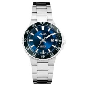 Alba 44 mm Quartz Blue Watch AS9S81X1