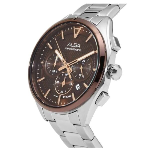 Alba AT3H57X1 Heritage Chronograph Watch for Men