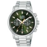 Alba Emerald Green Dial Chronograph -AT3J53X1