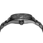 Armani Exchange Three-Hand Date Black Stainless Steel Watch-AX1422