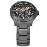 Armani Exchange Automatic Gunmetal Stainless Steel Watch-AX2458