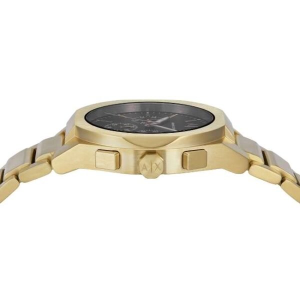 Armani Exchange Chronograph Gold-Tone Stainless Steel Watch-AX4180