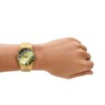 Diesel D-Sruptor Three-Hand Gold-Tone Stainless Steel Watch-DZ2214