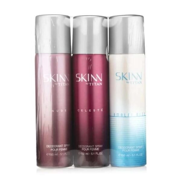 Titan Skinn Premium Deo Bundle pack of 3 for Women-FW01DQ3