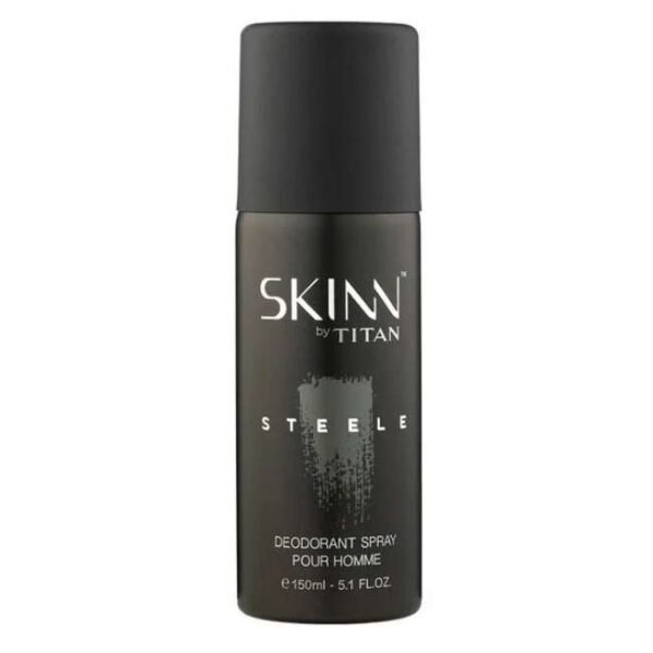 Titan Skinn Deodorant Spray Steele For Men-NFM02DQ1