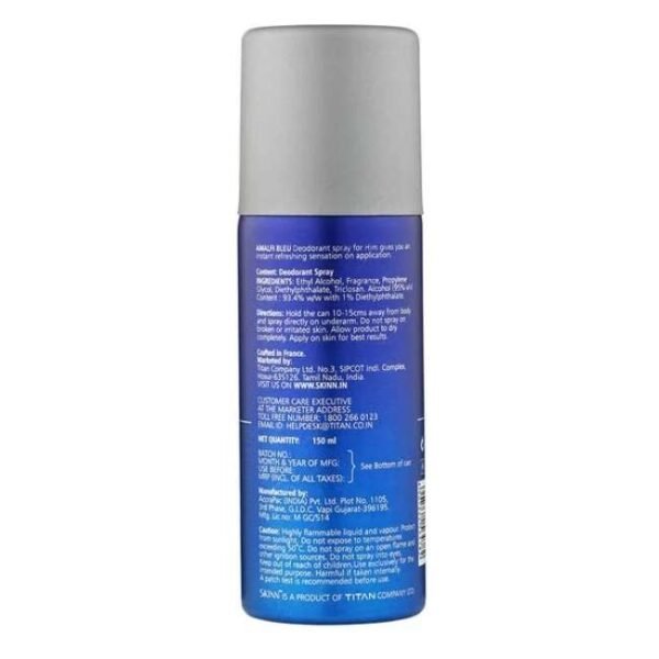 Titan Skinn Deodorant Spray Amalfi Bleu For Men-NFM03DQ1