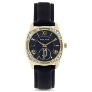 Police Analog Blue Dial Women's Watch -PL14636LSG03J