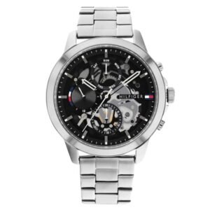 Tommy Hilfiger Men Black Dial Quartz Multifunction Watch-TH1710477