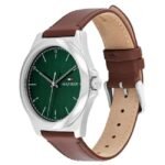 Tommy Hilfiger Quartz Analog Green Leather Strap for Men-TH1710602