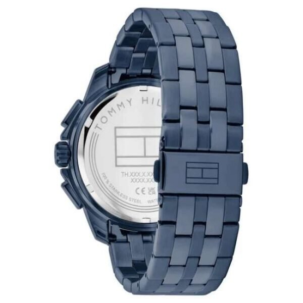 Tommy Hilfiger Quartz Multifunction Blue Dial Blue Stainless Steel Strap Watch for Men-TH1710622
