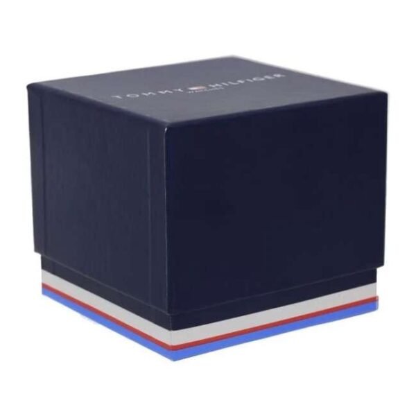 Tommy Hilfiger Quartz Multifunction Blue Dial Brown Leather Strap Watch for Men-TH1710632