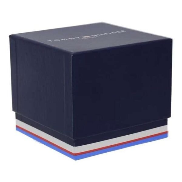 Tommy Hilfiger Quartz Multifunction Blue Dial Brown Leather Strap Watch for Men-TH1710633