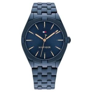 Tommy Hilfiger Quartz Analog Blue Dial Stainless Steel Strap Watch for Women-TH1782552