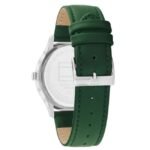 Tommy Hilfiger Quartz Analog Green Dial Leather Strap Watch for Women-TH1782553