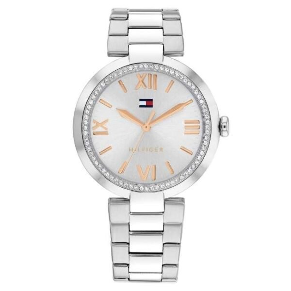 Tommy Hilfiger Women Alice Embellished Bracelet Style Analogue Watch-TH1782681