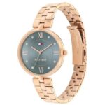Tommy Hilfiger Quartz Analog Blue Stainless Steel Strap for Women-TH1782686