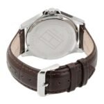 Tommy Hilfiger Quartz Analog Blue Dial Leather Strap Watch for Men-TH1791449