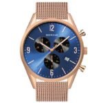 Bering Men Blue Dial Chronograph Watch -10542-467
