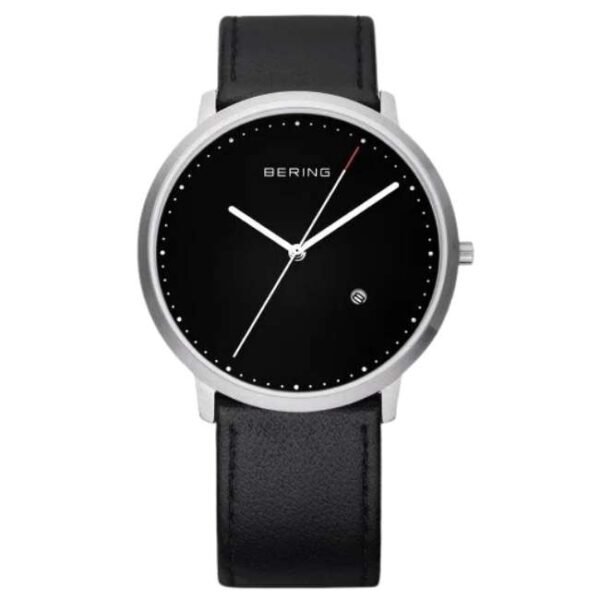 Bering Men Black Dial Quartz Watch -11139-402