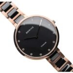 Bering Women Black Dial Quartz Watch -11334-762