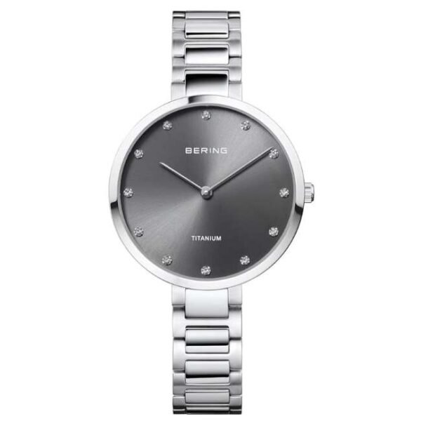 Bering Women Silver Dial Quartz Watch -11334-772