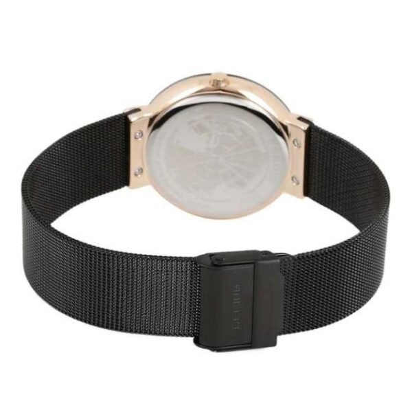 Bering Women Black Dial Quartz Watch -11435-166