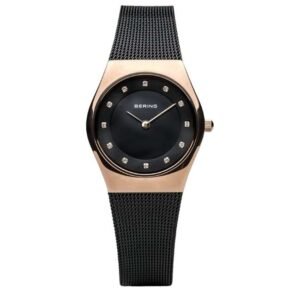 Bering Women Black Dial Quartz Watch -11927-166