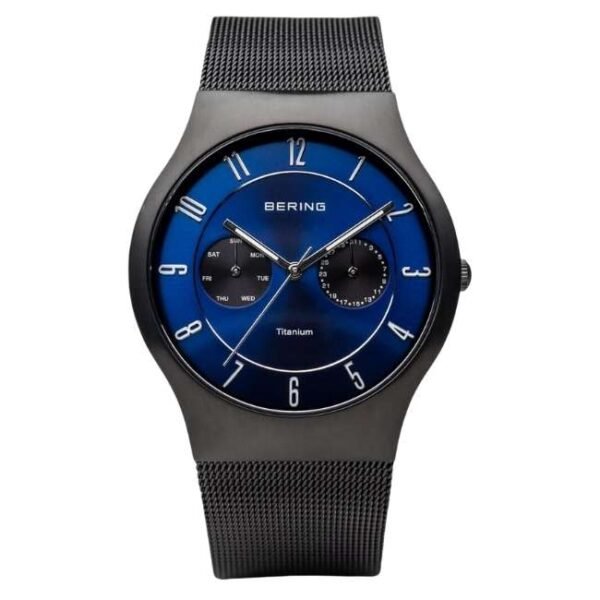 Bering Men Blue Dial Quartz Watch -11939-078